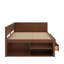 Lit de jour double avec tablettes et tiroirs-1742124043