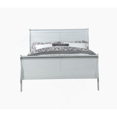 Exquisite Sleigh Bed With Sturdy Support, Ample Storage And Safe Design, Perfect For A Comfortable And Elegant Bedroom