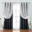 Paire de rideaux obscurcissant Tulle-20452293-20297535