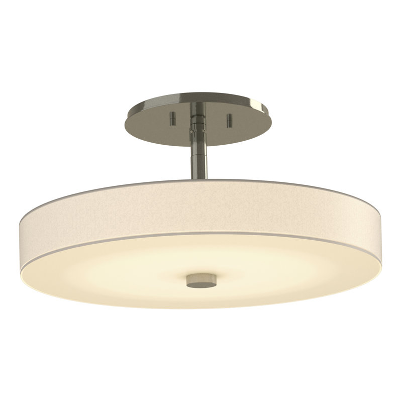 Plafonnier semi-encastré à DEL 1 lumière Disq, Sterling