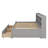 Bed With Side Bookcase And Drawers-144395723-144395726