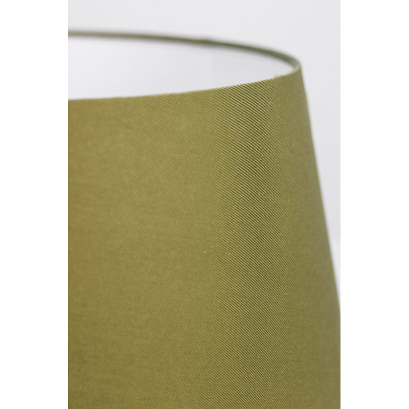 30cm H Linen Empire Lamp Shade ( Uno ) in Olive Green