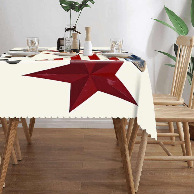 Nappe rectangulaire festonnée 60 "x 120"