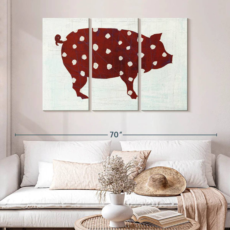 Brampt Modern Americana Farm II, H 32 po x l 50 po