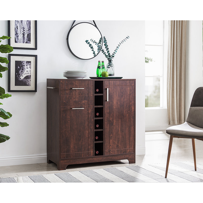Armoire bar, Acajou