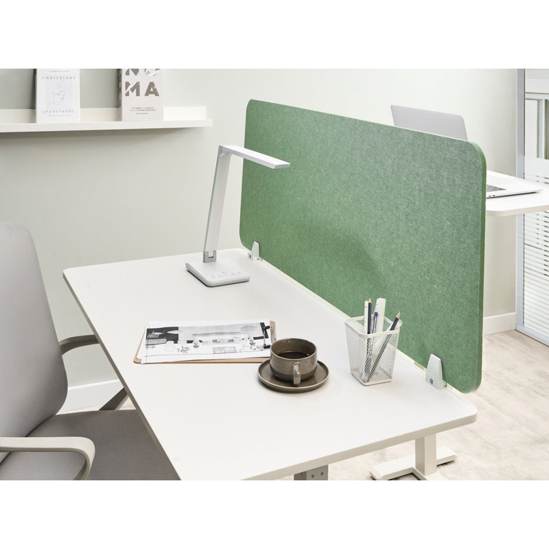 Desk Dividers, Green, 50cm H x 120cm L