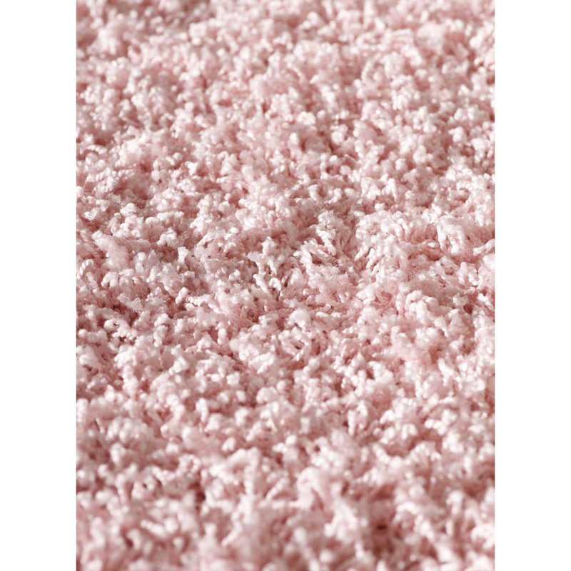 Melody Solid Colour Shag Area Rug, Rectangle 80 x 150cm