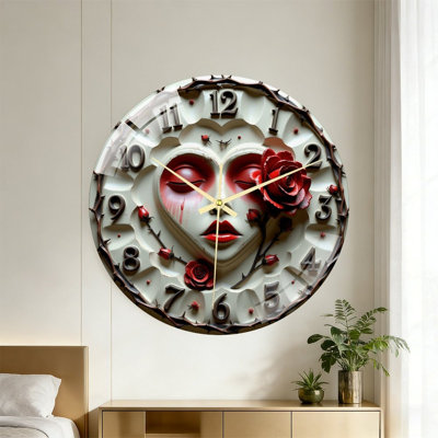 Horloge murale 16 po