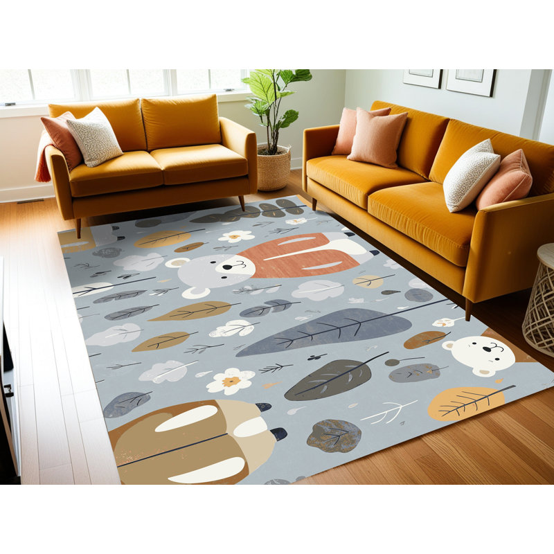 Tapis pour enfants Redwood Rover, Rectangulaire 7 pi x 10 pi