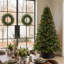 Sapin de Noël artificiel vert 7,5 pi - 680 lumières C3 claires, 10 fonctions avec télécommande-130165709