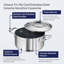 Casserole recouverte de céramique de 3,25 pte avec intérieur en céramique - intérieur prêt à induction-119969662