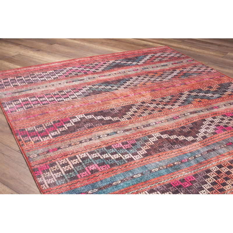 Premium 100% Polyester Area Rug, 6.9 x 10.2 ft | 1850 g/m², 0.2 in Pile Height | Recycled Poly Cotton Underside | Machine Washable at 30°C | Soft, Durable, Eco-Friendly Design for Modern Living Spaces