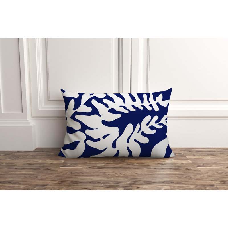 Housse et insert de coussin extérieur Garrison, Bleu marine
