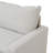 Gracey Linen Upholstery One-Armed Chair-2000704161