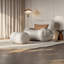 Chaise berçante en similicuir-101890842