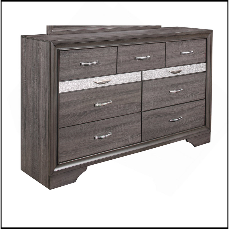 RYDER SPARKLE GREY DRESSER