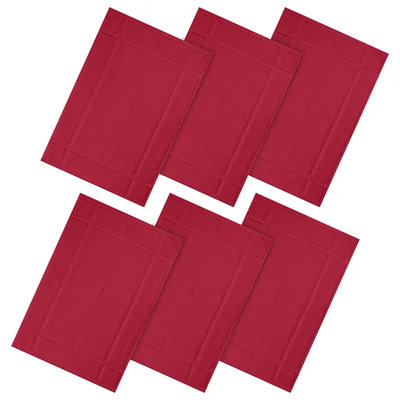 Tapis de bain 100% coton 1350 g / m² pour plancher de salle de bain