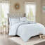 Housse de couette réversible très grand / très grand - coton, imprimé floral, deux motifs, médaillon, fermeture à boutons, chaleureuse et confortable-120469724
