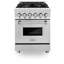 ZLINE 24" Legacy Dual Fuel Range w/ 4 Burner-1063478079