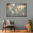 Stained Map Canvas Print-1296230984