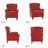 Amaira 34.5'' Wide Genuine Leather Manual Wing Chair Recliner (Set of 2)-67306415