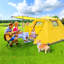 Tente de camping pour 4 personnes avec toit anti-pluie-61724729