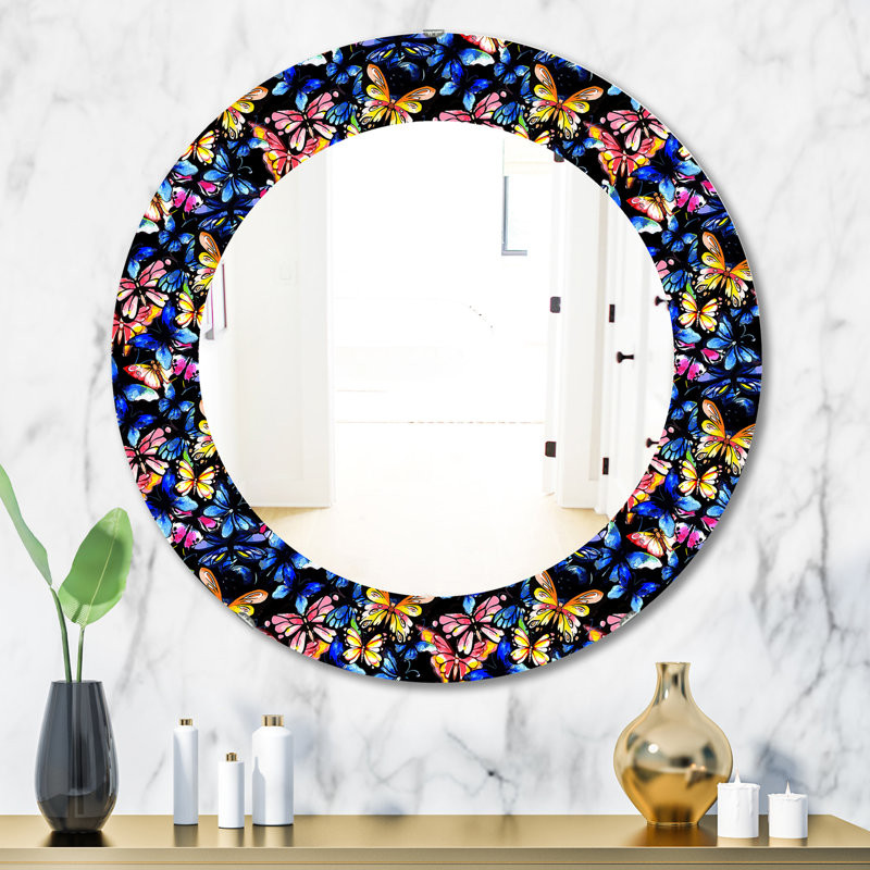 Papillon 2 - Miroir moderne, H 31,5 po x l po