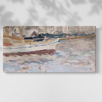 Série nautique-CECLI- Toile tendue avec châssis tendue, prête à être accrochée
