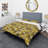 Modern gold luxury pattern - Glam Abstract Duvet Cover Set - Microfiber Polyester-40702058