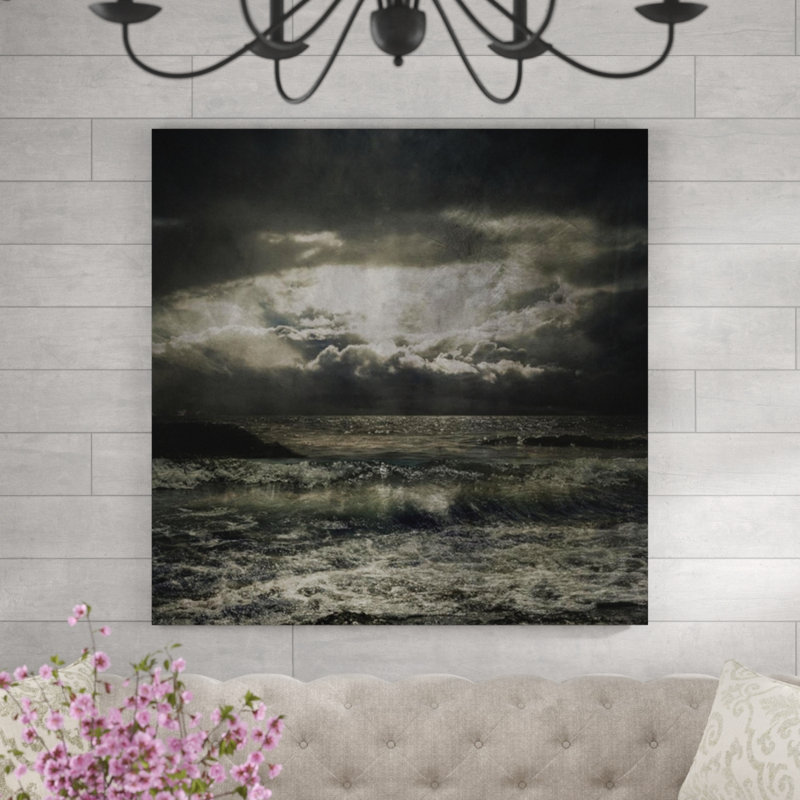 Neptune Skies par Austin Beiv - photographie, Couche de verre, H 47 po x l 47 po x P 1,5 po