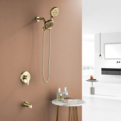 Tub & Shower Faucet with Rough in-Valve