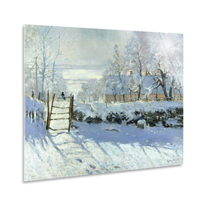 Claude Monet-The Magpie-Horizontal