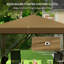 Outsunny 3 x 3 m Pop Up Gazebo, 420D Garden Tent Canopy-1252622861