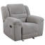 Fauteuil inclinable et oscillant gris Sebring