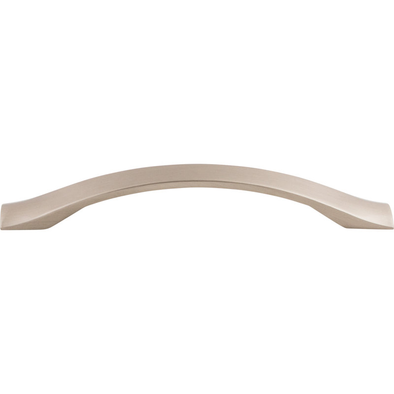 Crest 6 1/4" Center to Center Bar pull, Brushed Satin Nickel, 5 1/16" Center to Center