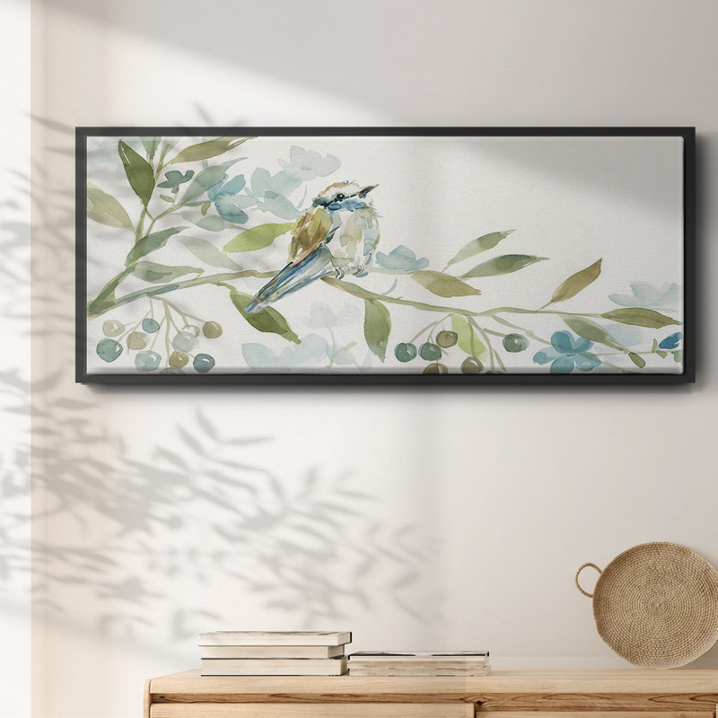 Début du printemps I - toile encadrée, H 12 po x l 30 po