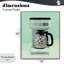 Giclée sur table avec cafetière disco, design par Lish Creative-130747151-130747154