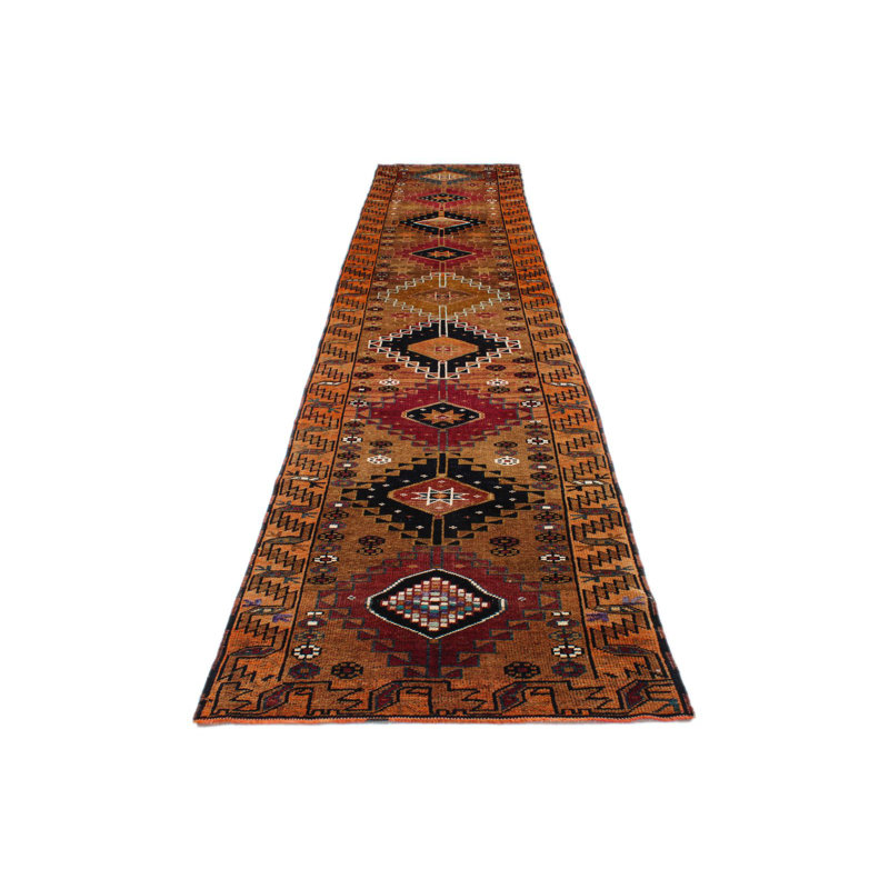 4x17 Multicolor Turkish Tribal Runner