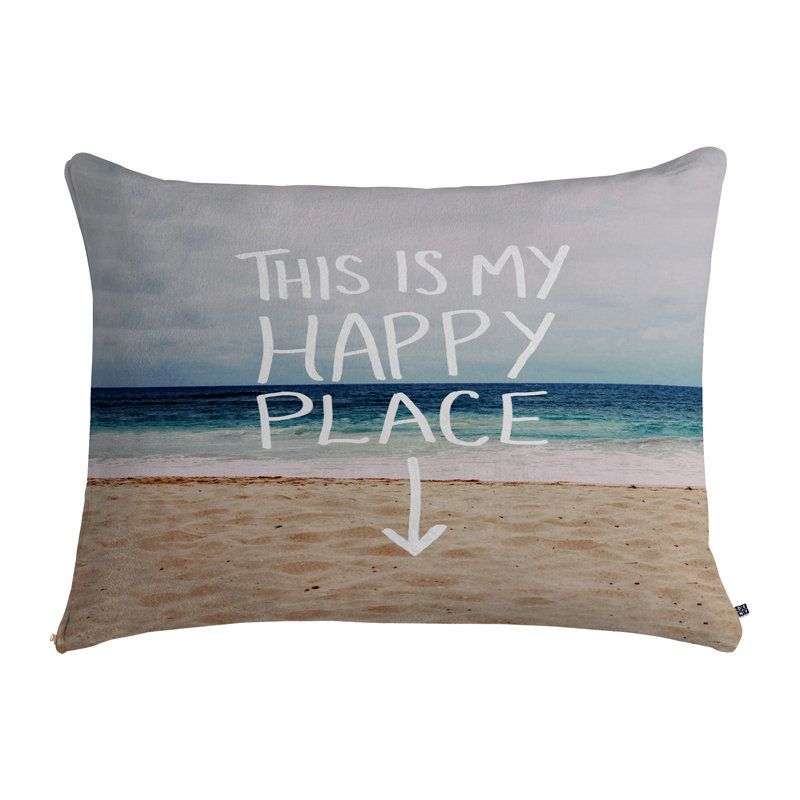 Coussin pour chien happy place