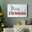 «Merry Christmas», art textuel sur toile tendue-1015574816