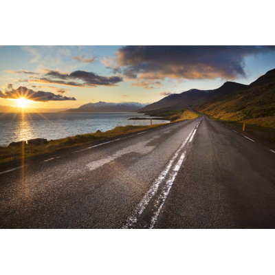 Road To The Beauty Iceland by Xavierarnau - Wrapped Canvas Print