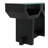 Ando 75'' Glass Top Console Table