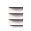 Tablette de bout d'armoire ouverte pour cuisine spécialisée l 9 po x P 24 po x H 34,5 po prête à assembler