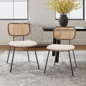 Bedran Vegan Leather Side Chair Dining Chair