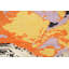 Tapis oriental contemporain à motif végétal noué à la main 6 x 10