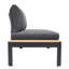 Causeuse d'extérieur avec coussins de 67,8 po de largeur Brix-983935644