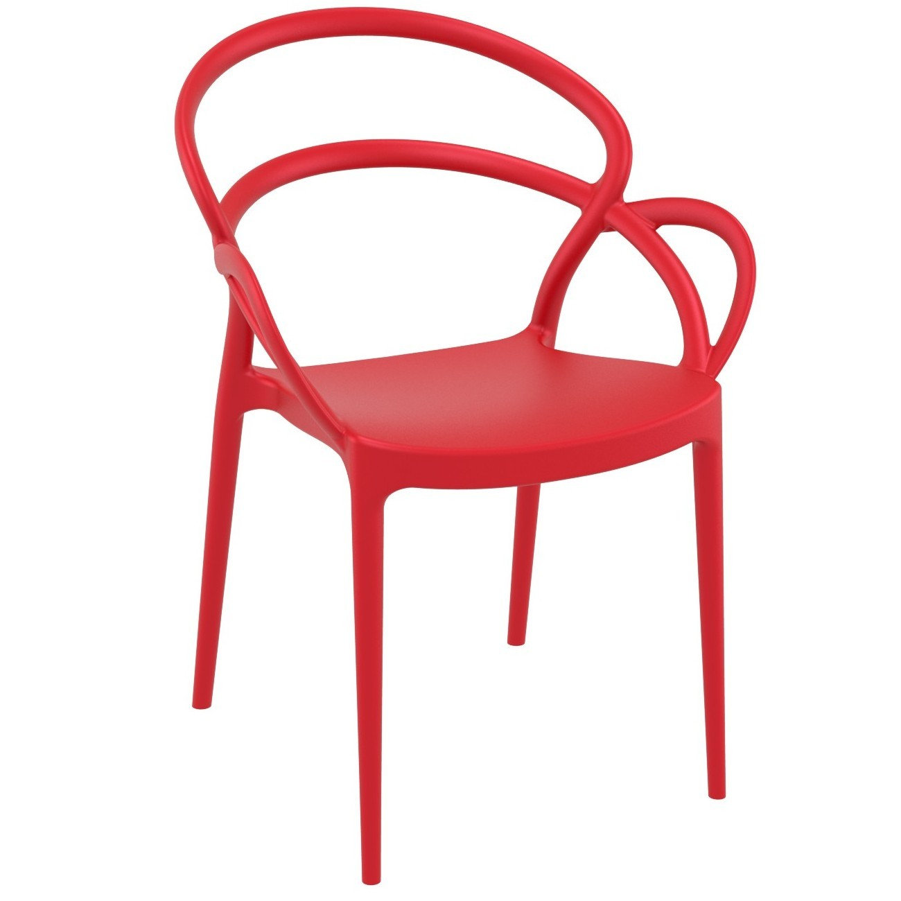 Farrah 2-Person Patio Seating Group, Red