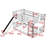 Twin Over Twin Bunk Bed With Slide And Safety Guardrails