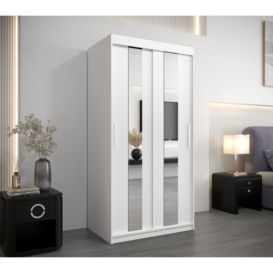 Abdurahmon 2 Door Sliding Wardrobe