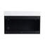 Meuble-lavabo de salle de bain avec lavabo - 36 po, extérieur en châtaignier noir, mobilier mural facile d'entretien inclus, conception élégante-874552391